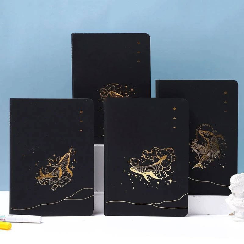 B6 Black Notebook - Space – Flux Crafts