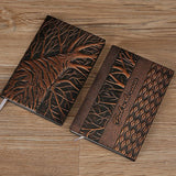 A5 Lined Journal Embossed Tree