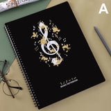 A4 20/30/40/60 Musical Display Folder - Clefs & Notes