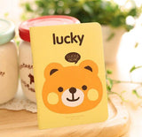4pcs Mini Lined Notebook Cute Animals Collection Pack