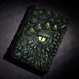 A5 Resin Notebook - Hand painted Dragon