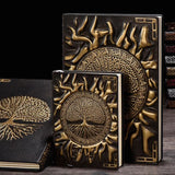 A5 Lined Journal Embossed Tree Of Life