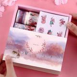 24pcs Paper Washi Tape Cherry Blossoms Pink Pack