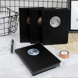 A6 Black Notebook - Planets