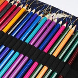 12/24/36/48/72 Canvas Roll Pencil Case - Cranes