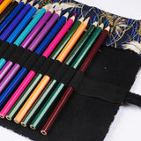 12/24/36/48/72 Canvas Roll Pencil Case - Cranes