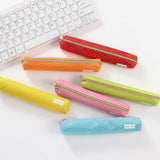Compact Zipper Pencil Case Colourful Design