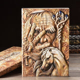 A5 Lined Journal Embossed Wizard