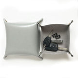 Personalised Decorative Trays - PU Leather Grey