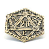 D2 RPG Coin - Bronze Metal