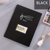 A4 20/30 Pages Musical Display Folder - Musical Notes