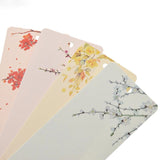 Paper Bookmark Blossom Flowers Collection