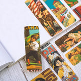 28pcs Paper Bookmark Retro 50s Ads Collection