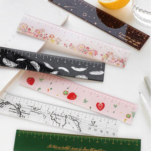 15cm Acrylic Rulers Pictorial