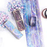 4pcs Paper Washi Tape Constellation & Flowers Pack