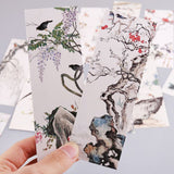30pcs Paper Bookmark Birds Collection
