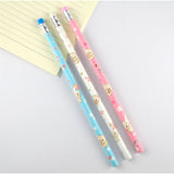 HB Wooden Pencils Rubber Tipped Teddy Bear Designs