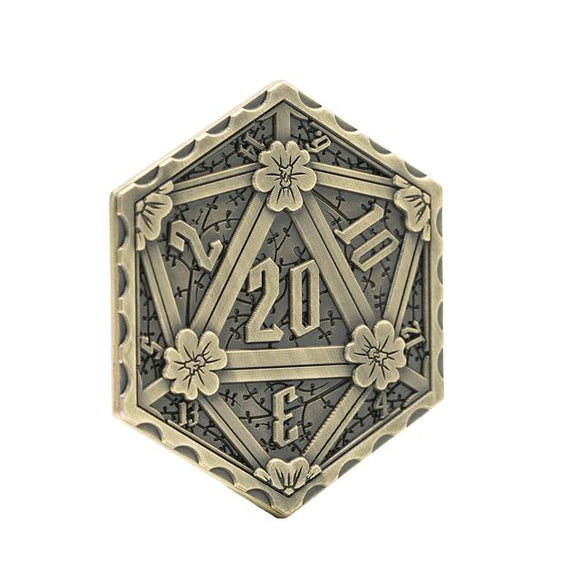 D2 RPG Coin - Bronze Metal