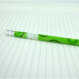 4pcs HB Wooden Pencils Rubber Tipped Fruit Designs