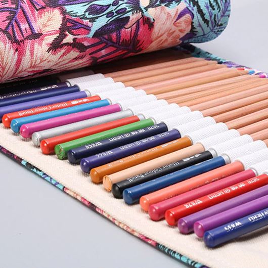 Pencil Case Zipper 36 Holes, Pencil Case Colored Pencils