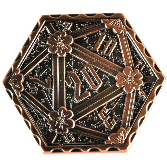 D2 RPG Coin - Shadow Washed Copper Metal