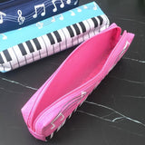 Musical Zipper Pencil Case Piano Keys
