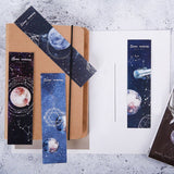 30pcs Paper Bookmark Space Collection