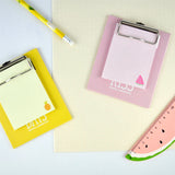 50pgs Clipboard Sticky Notes Memo Pad