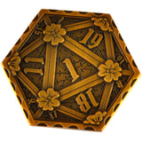D2 RPG Coin - Shadow Washed Gold Metal